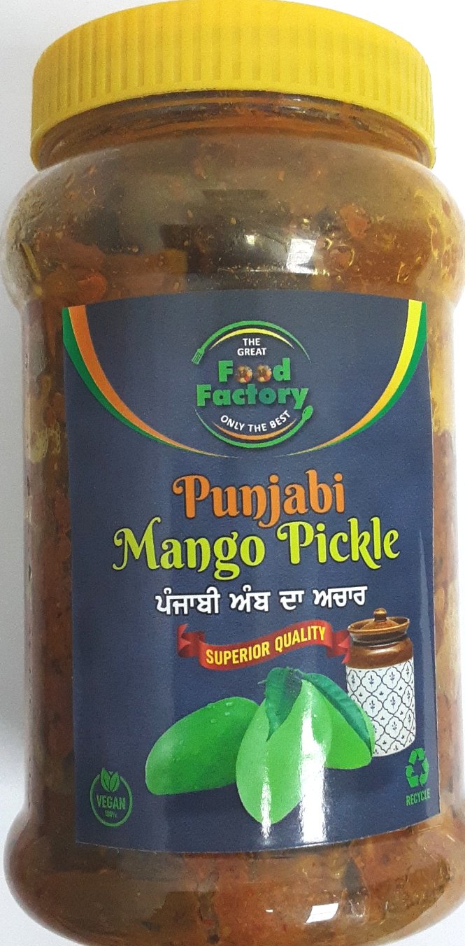 Food Factory Pickle Punjabi Mango 800g ExoticEstore