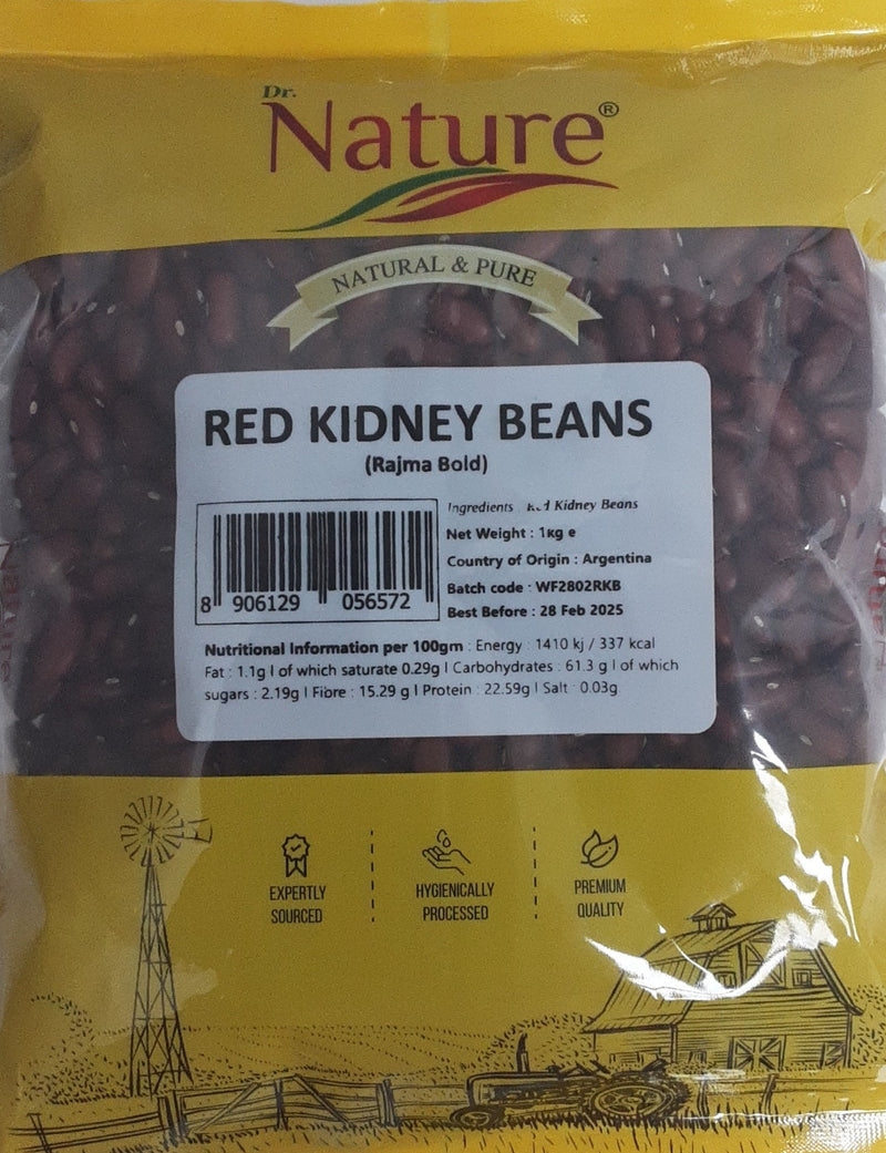 Dr Nature Red Kidney Beans 1Kg Mix & Match Any 2 For £5