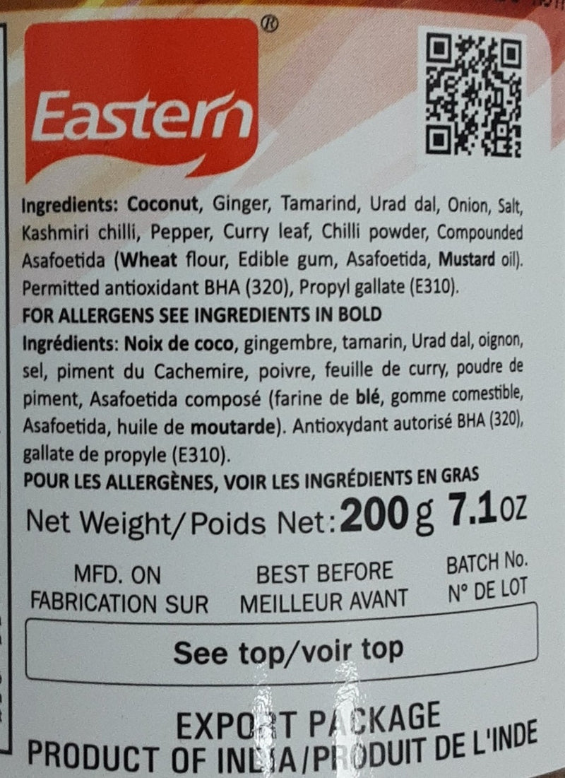Eastern Coconut Chutney Powder 200g
