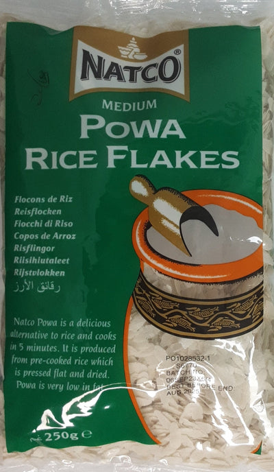 Natco Powa Rice Flakes Medium 250g