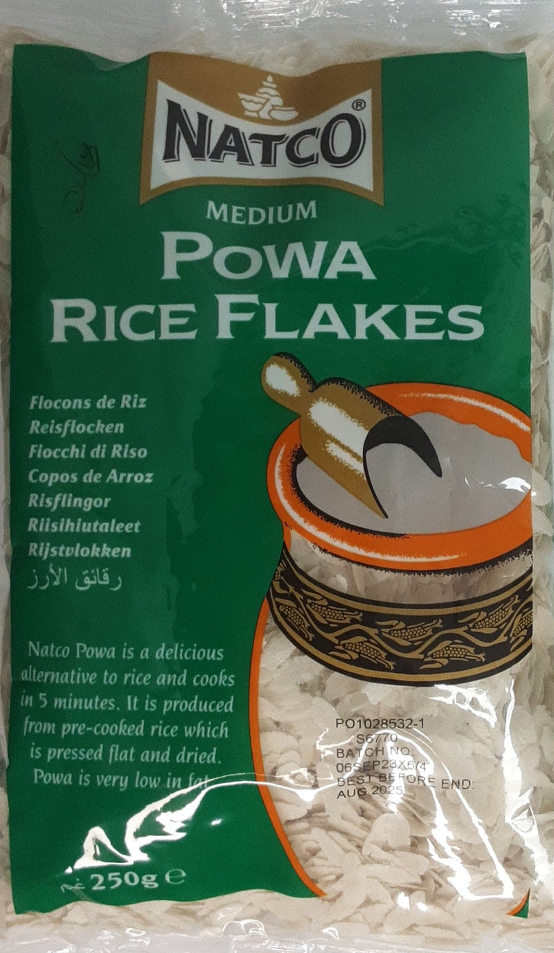 Natco Powa Rice Flakes Medium 250g