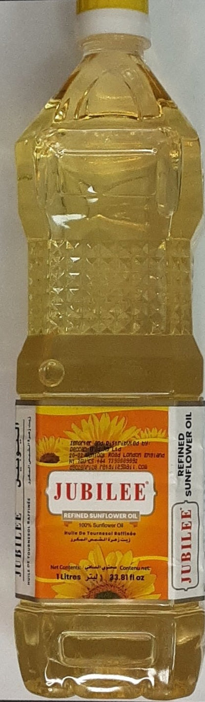Jubilee Refined Sunflower Oil 1Ltr