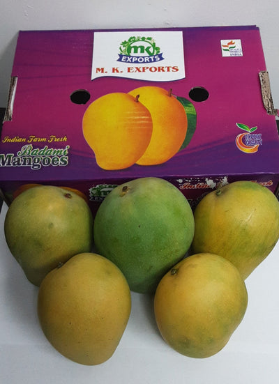 Badami Mangoes Approx 4 to 6pcs