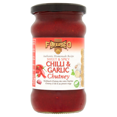 Fudco Sweet & Spicy Chilli & Garlic Chutney 340g