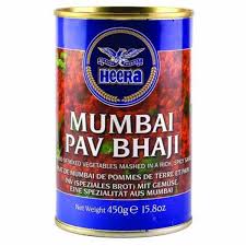 Heera Ready to Eat Mumbai Pav Bhaji 450g