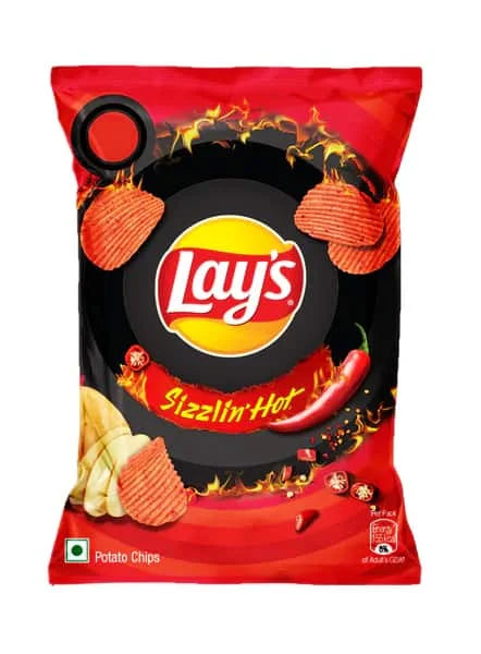 Lays Sizzlin Hot 60g 2 For £1.20