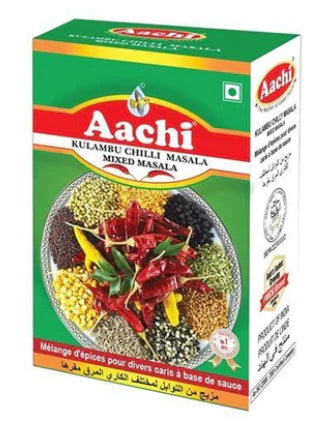 Aachi Masala Kulambu Chilli Mixed 160g