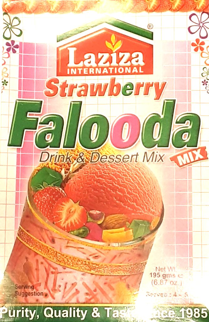 Laziza Strawberry Falooda Mix 195g