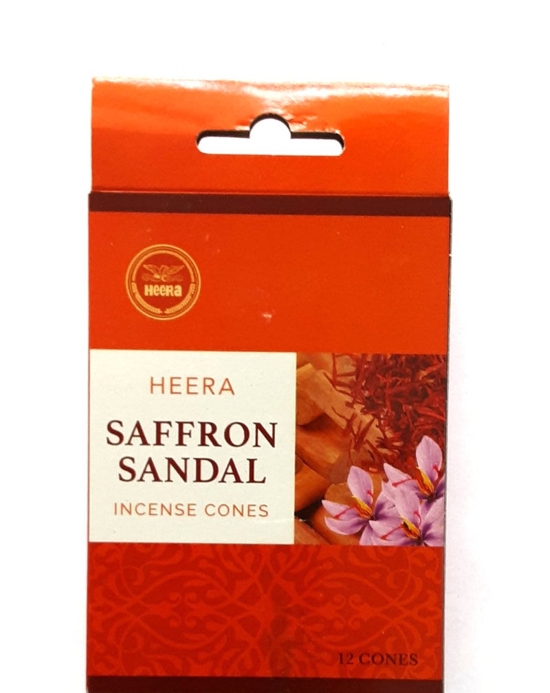 Heera Dhoop Saffron Sandal 12pcs