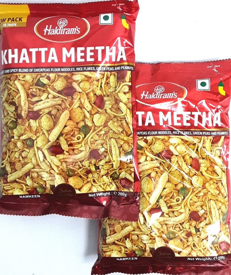 Haldirams Khatta Meetha 200g  Buy 1 Get 1 Pack Free - ExoticEstore