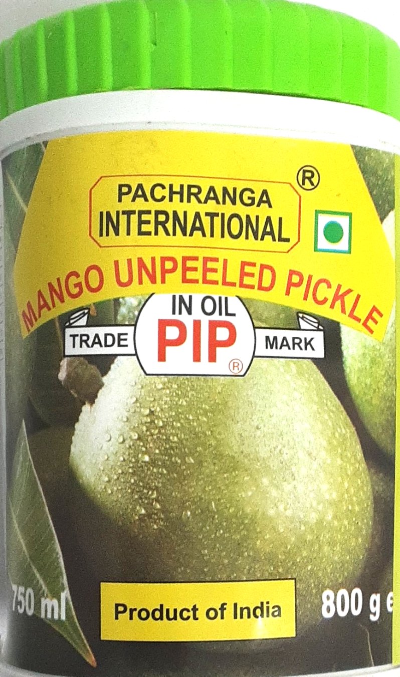 Pachranga Pickle Mango Unpeeled In Oil 800g