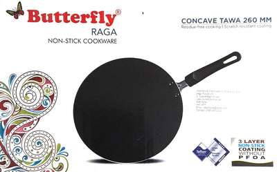 Butterfly Raga Non Stick Concave Tawa 26cm