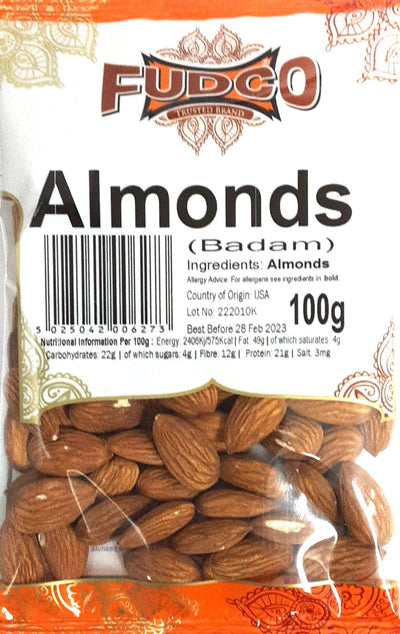 Fudco Almonds Badam 100g