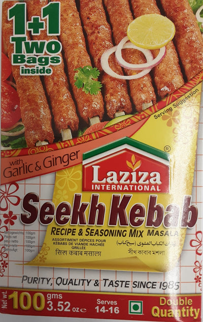 Laziza Seekh Kebab Masala 100g - ExoticEstore