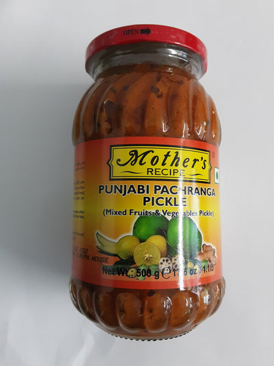 Mother's Punjabi Pachranga Pickle 500g - ExoticEstore
