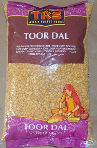 TRS Toor Dall Plain 2kg - ExoticEstore