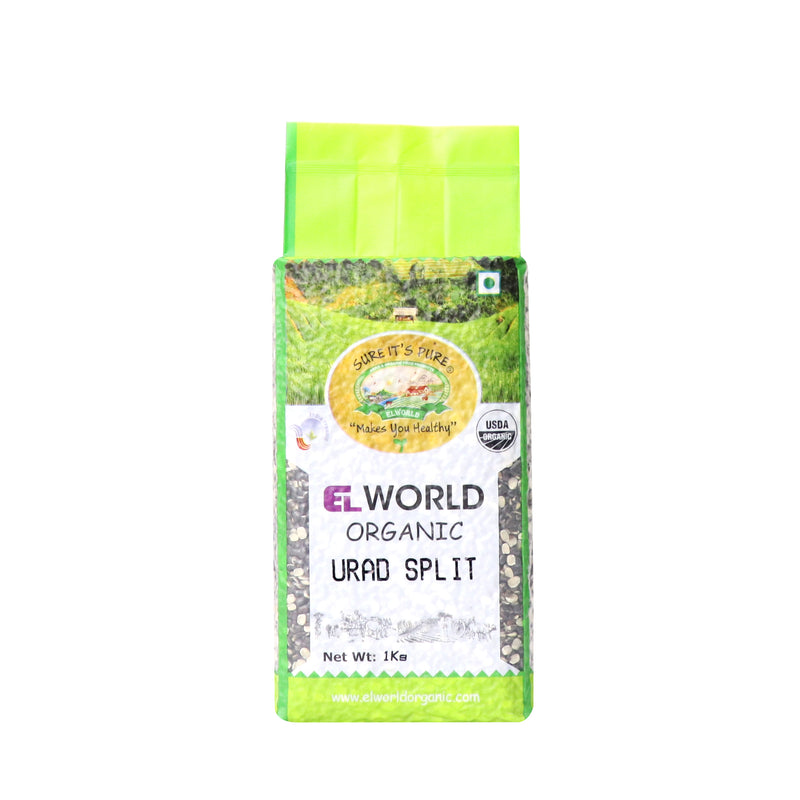 EL World Urid Split Organic 1Kg