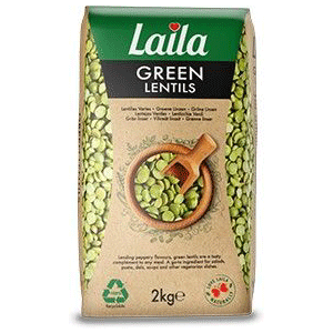 Laila Green Lentils 2kg