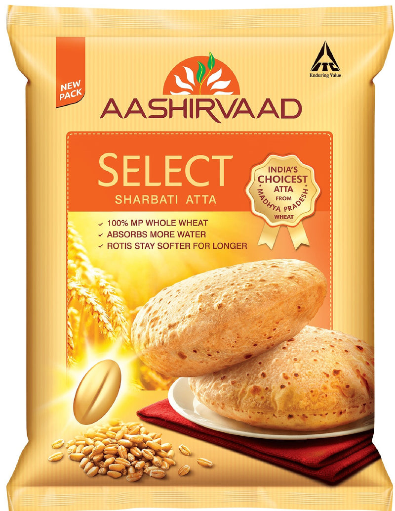 Aashirvaad Atta Select Sharbati Flour 10kg