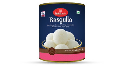 Haldiram's Rasgulla 1kg - ExoticEstore