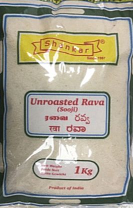 Shankar Semolina Sooji Unroasted Rava 1Kg