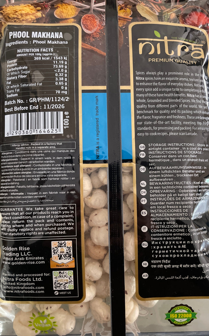 Nitra Phool Makhana 100g