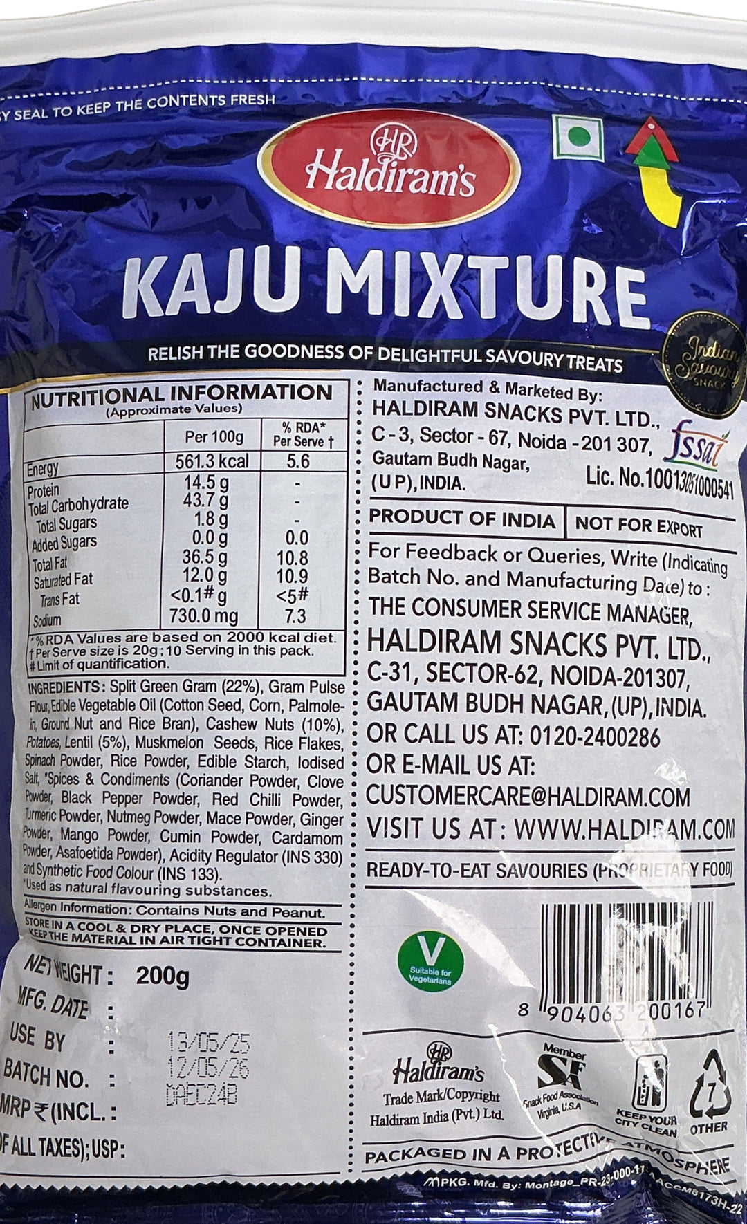 Haldirams Kaju Mixture 200g