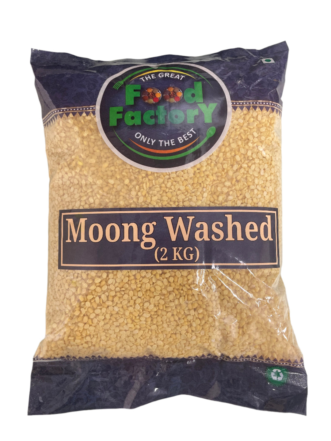 Food Factory Lentils Moong Dall Washed 2kg