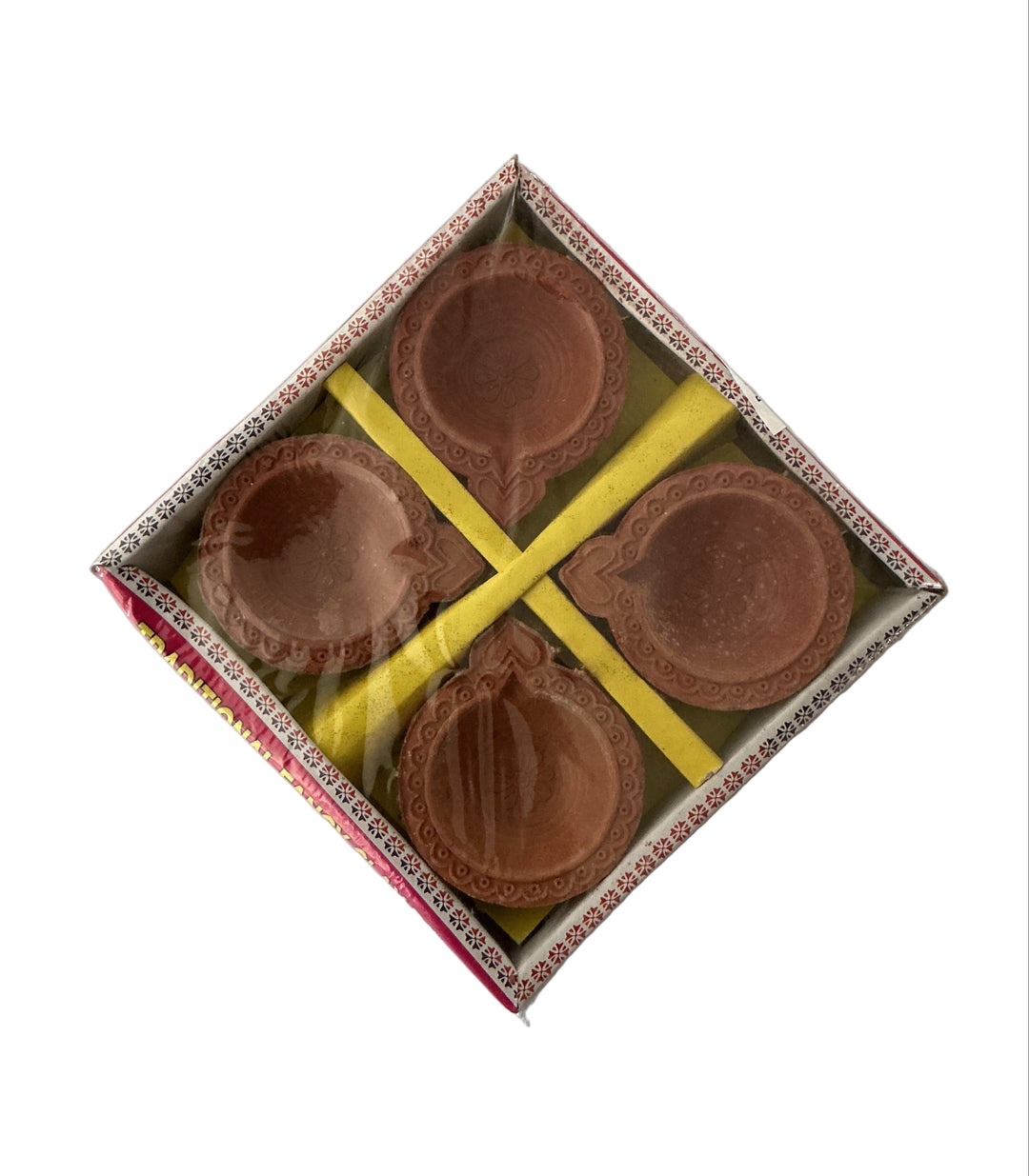 Diwali Traditional Diyas 4 Pack AT1