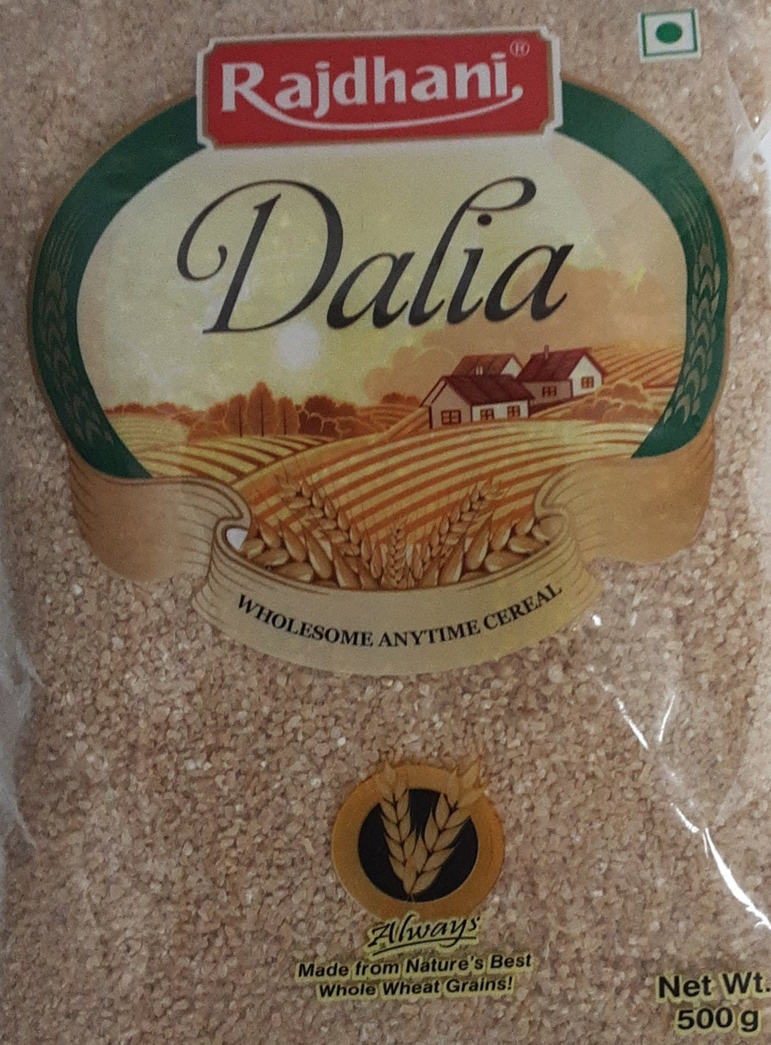 Rajdhani Desi Dalia Whole Crushed Wheat Lapsi 500g