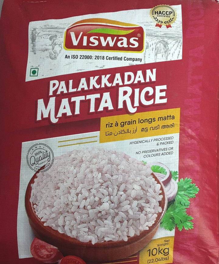 Viswas Rice Palakkadan Matta 10Kg
