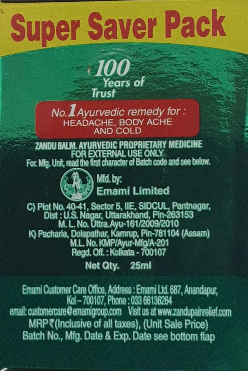 Zandu Balm 50g