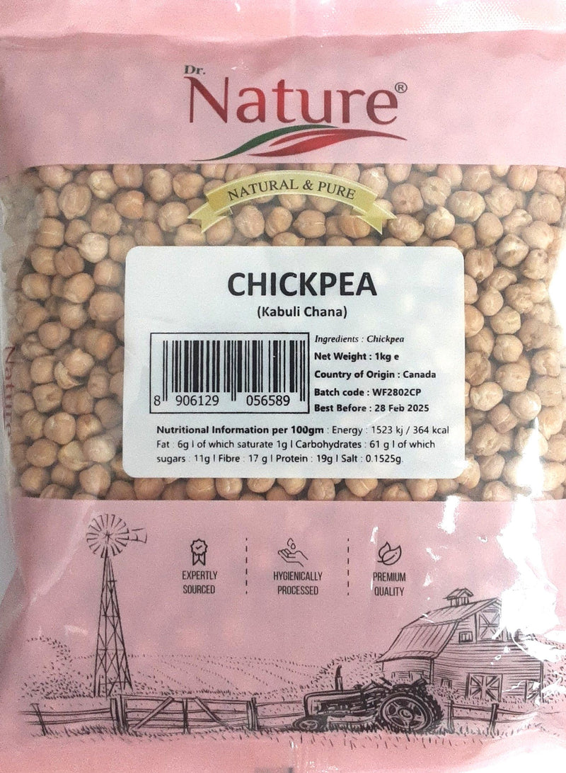 Dr Nature Chick Peas 1Kg Mix & Match Any 2 For £5