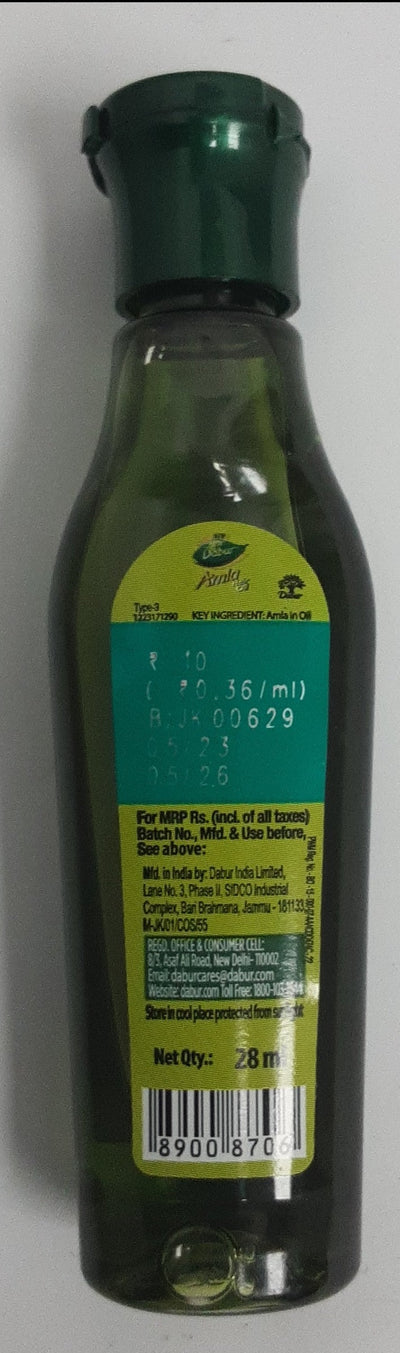 Dabur Amla Hair Oil 28ml