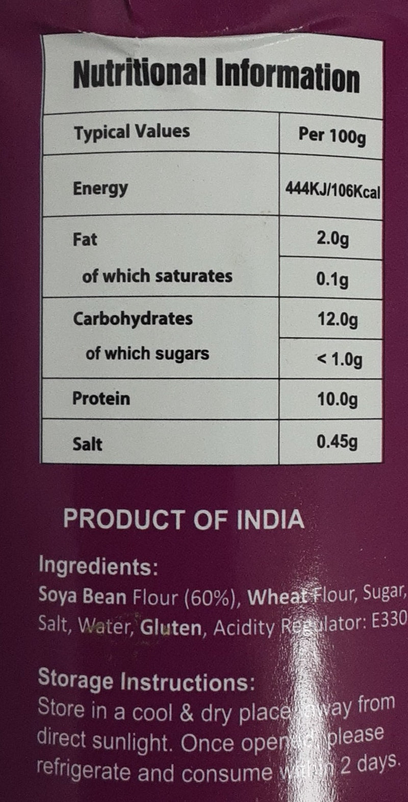 Dr Nature Soya Chaap 500g BBE JULY/2025