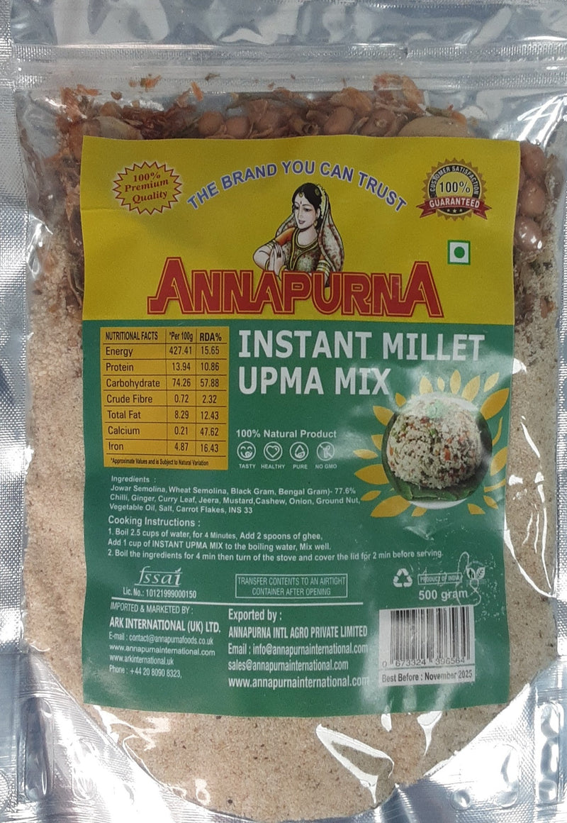 Annapurna Instant Millet Upma Mix 500g