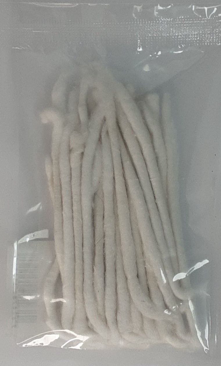 Food Factory Cotton Wick Long Jyot White 24 Wicks