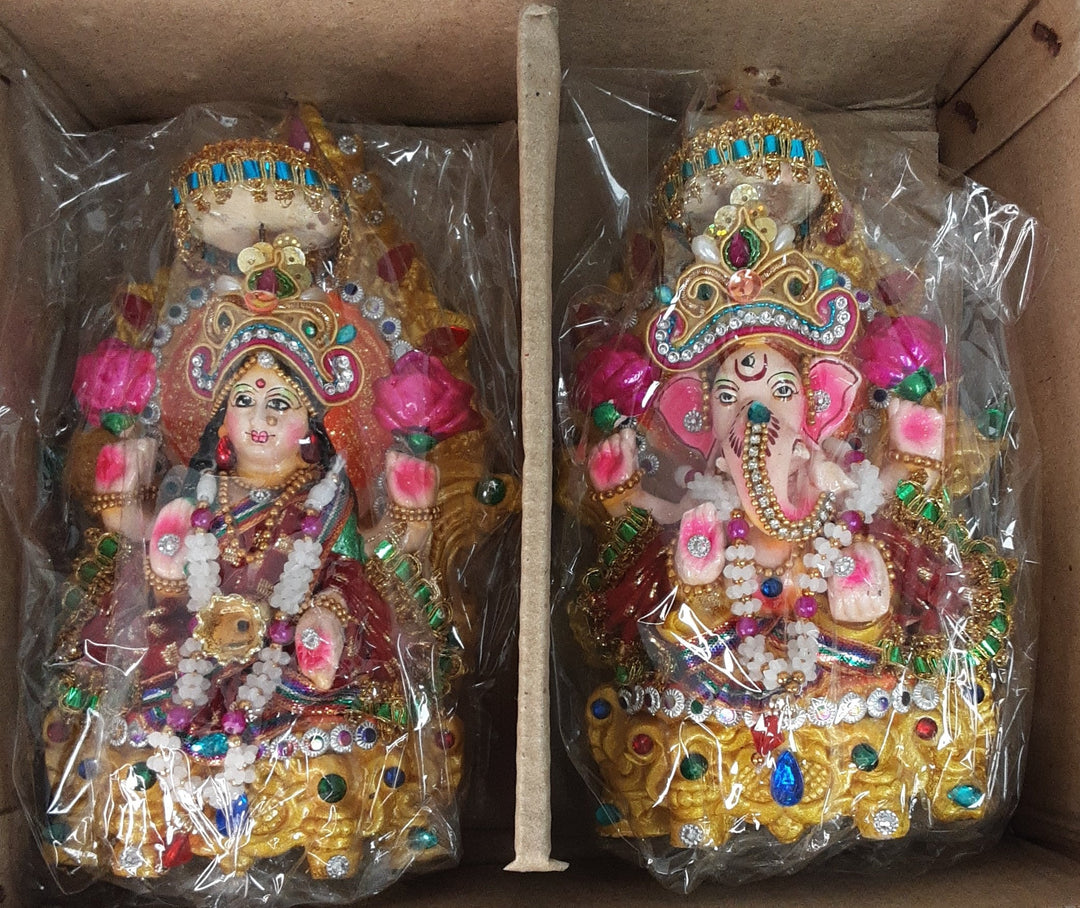 Laxmi &amp; Ganesh Ji Idols Pack