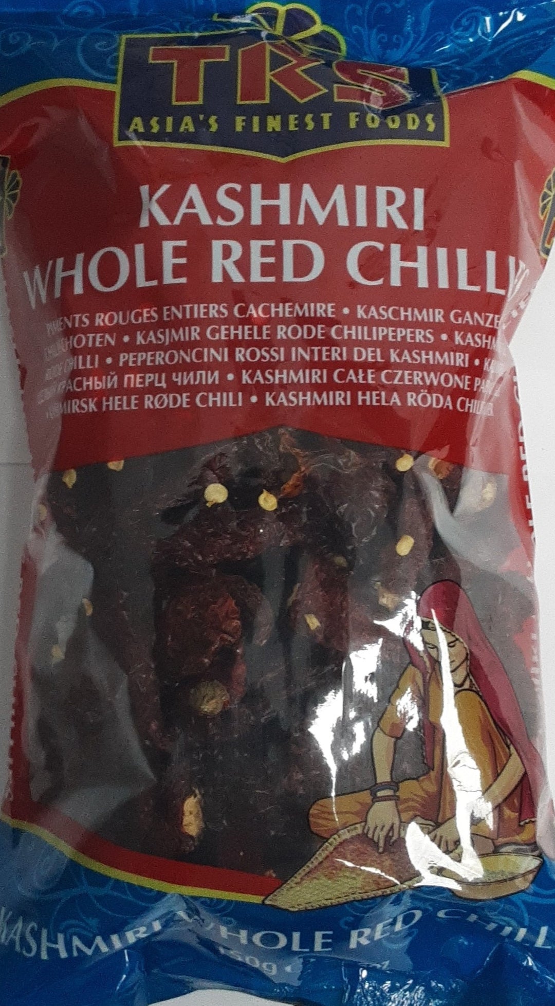 TRS Kashmiri Whole Red Chilli 150g BBE 05/2025