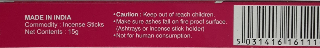 Heera Incense Sticks Pure Rose 15g