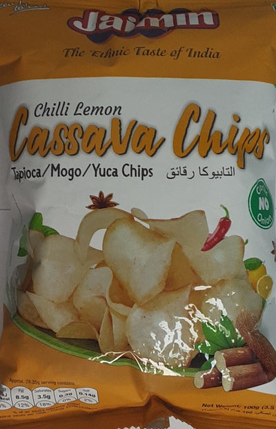 Jaimin Cassava Chips Chilli Lemon 100g