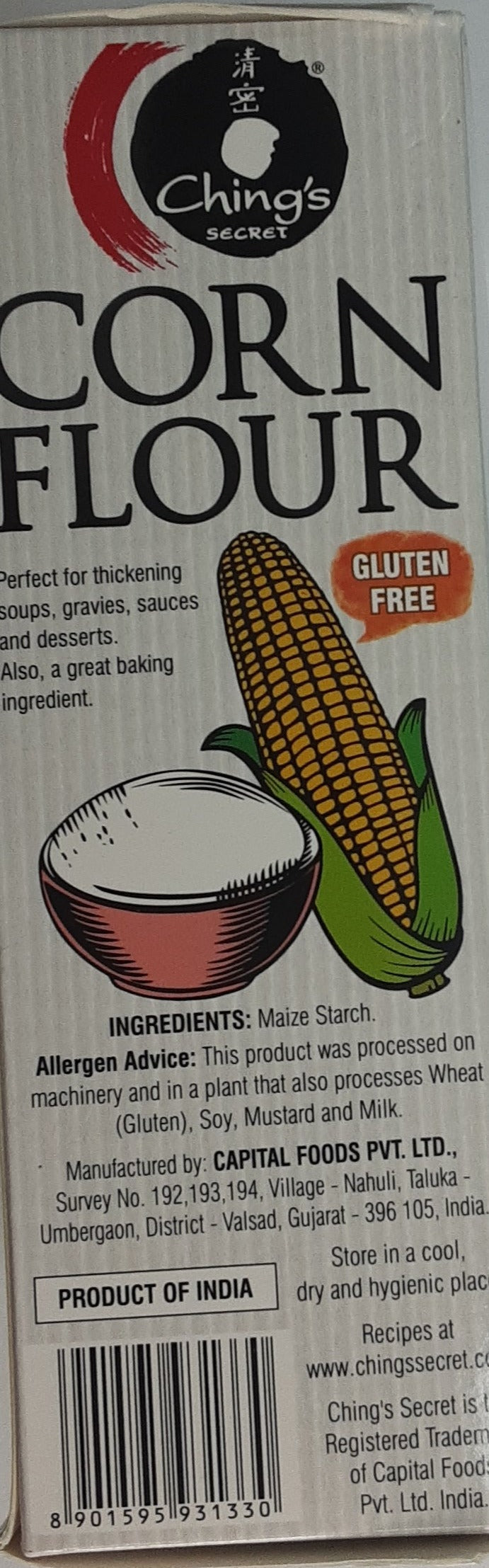 Chings Corn Flour Gluten Free 500g - ExoticEstore