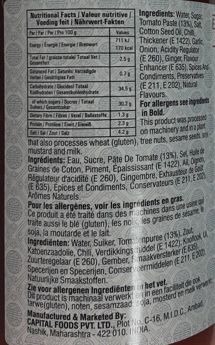 Chings Schezwan Ketchup 485g