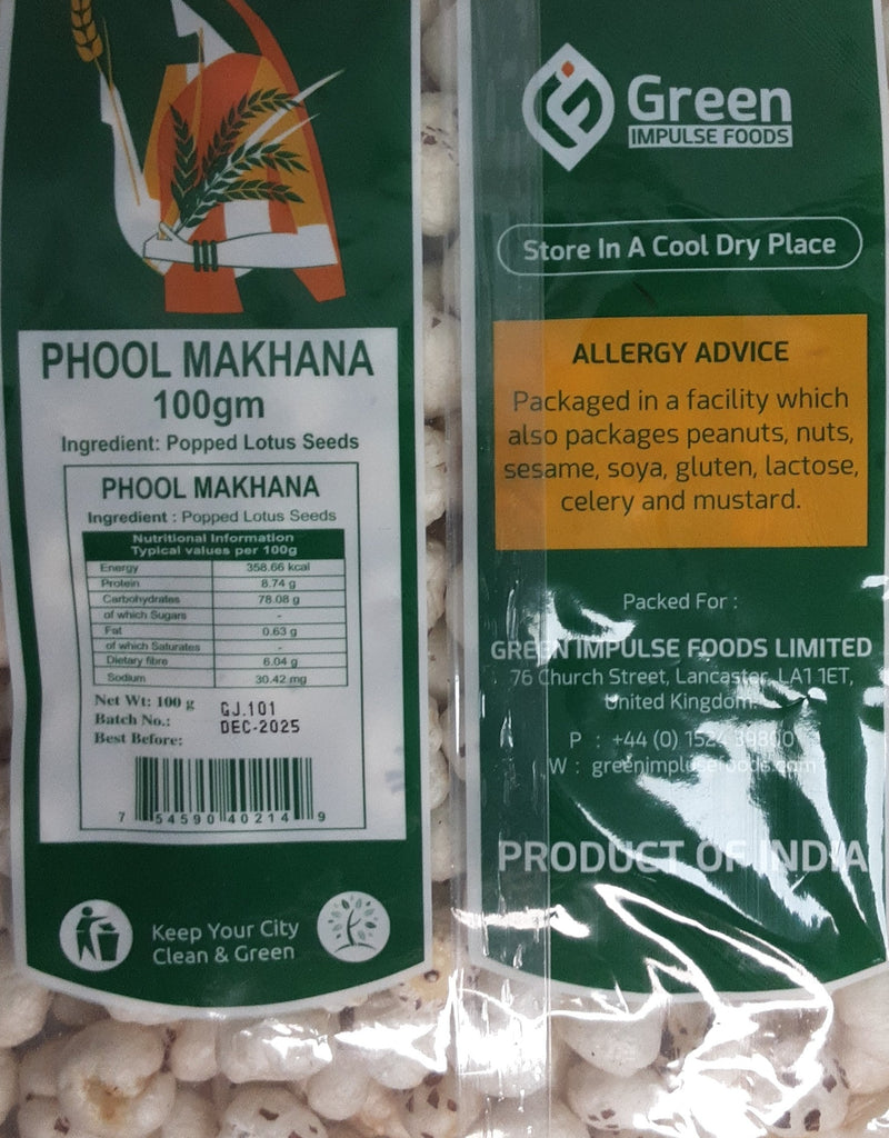 Green Impulse Phool Makhana 100g