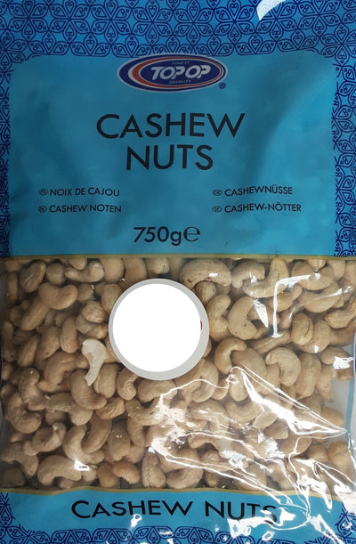 Top Op Cashew Nuts 750g