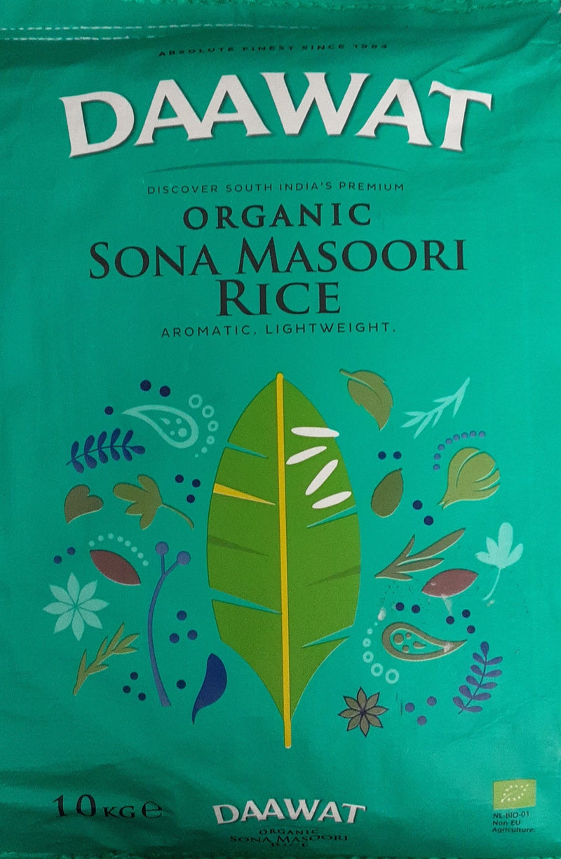 Daawat Sona  Masoori Rice Organic 10kg