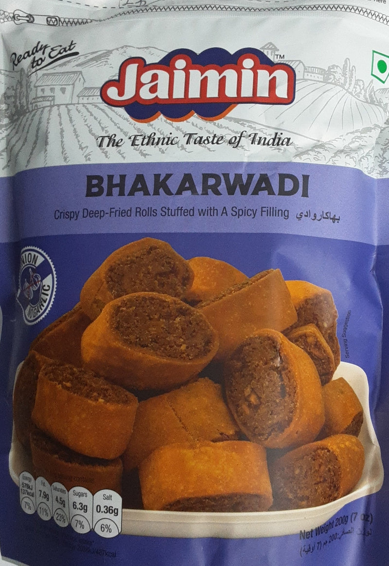 Jaimin Bhakarwadi No Onion No Garlic 200g