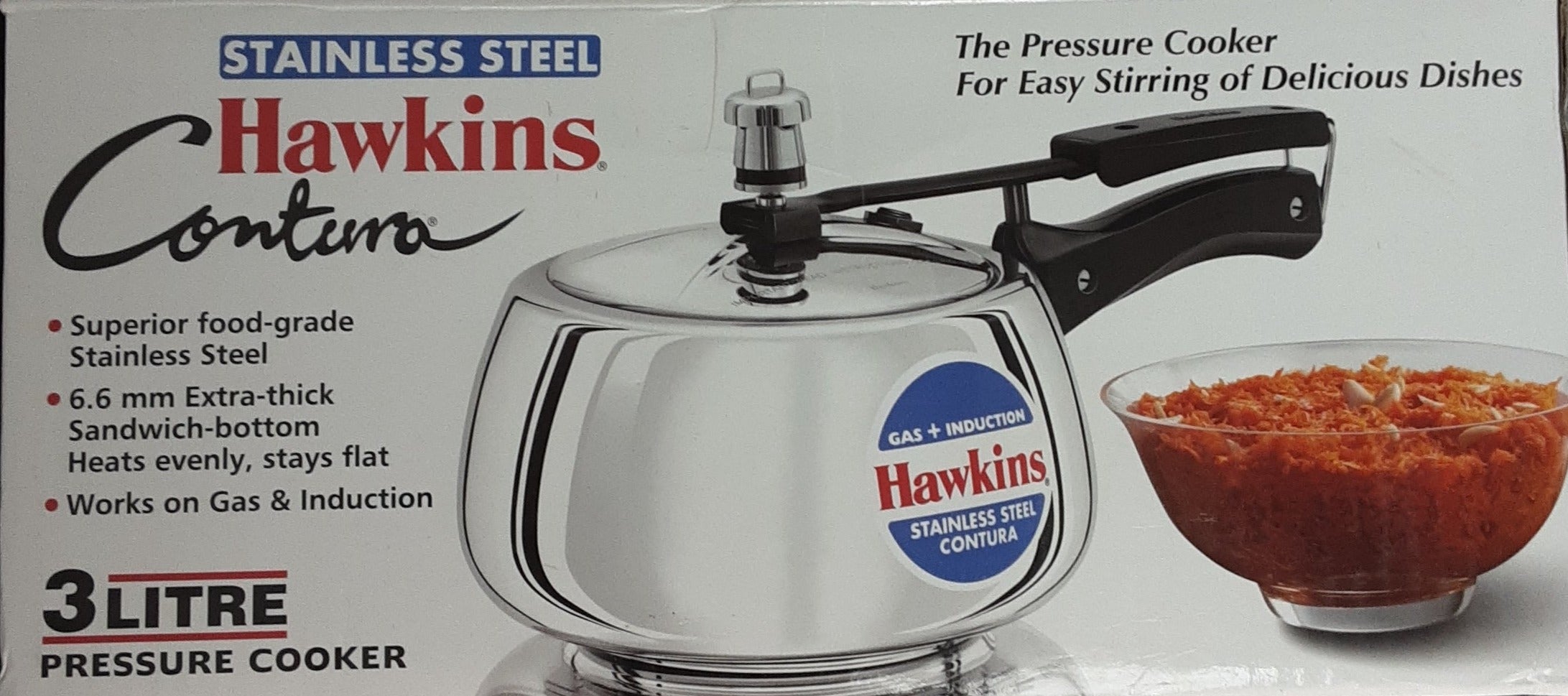 Hawkins Pressure Cooker Stainless Steel 3Litre – ExoticEstore
