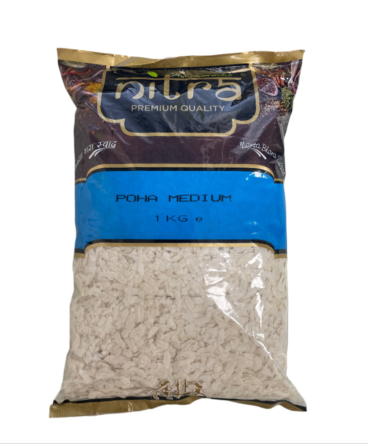 Nitra Poha Medium 1Kg Premium Quality