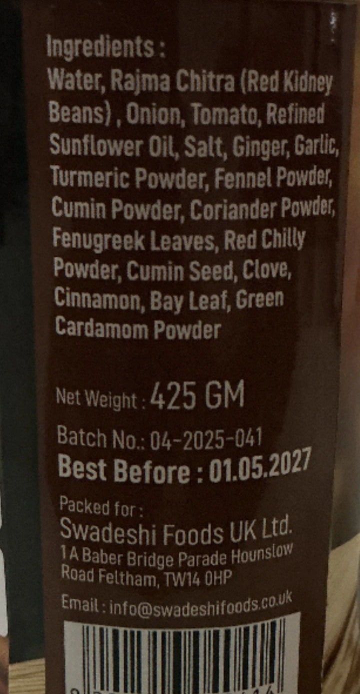 Food Factory Rajma Masala 425g